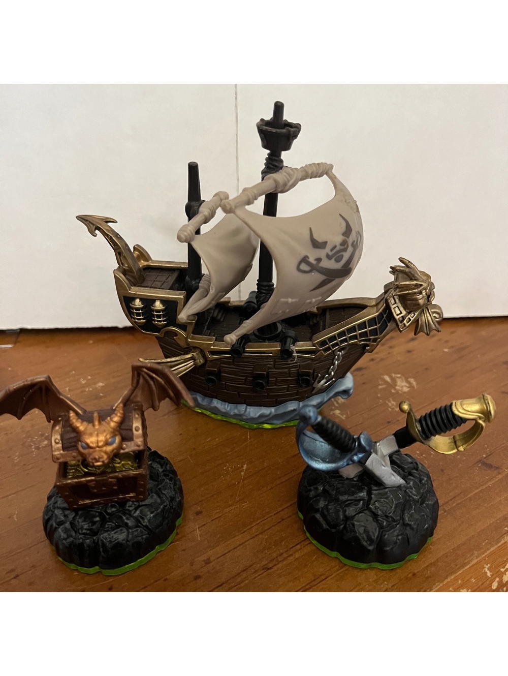 Skylanders Spyros Adventures Level Lot Pirate Seas Hidden Treasure Ghost Swords